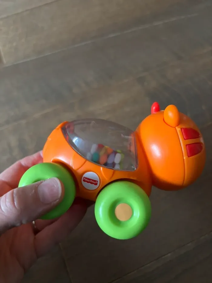 Chat tigre à friction et bille Fisher price tbe - photo numéro 3