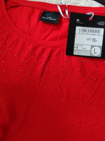 Tee shirt brillant