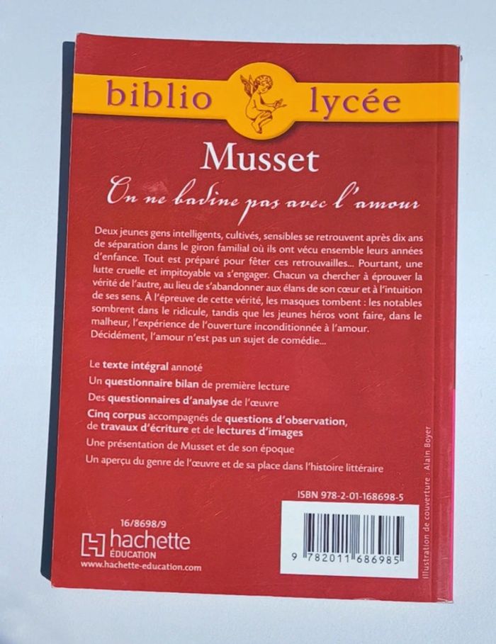 Livre on ne badine pas avec l'amour - photo numéro 2