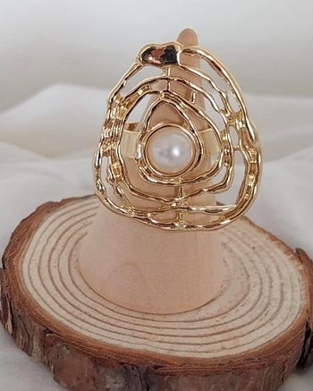 Bague perle