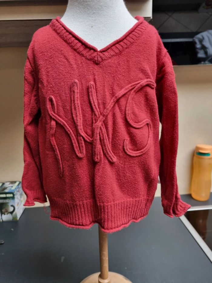 Pull rouge