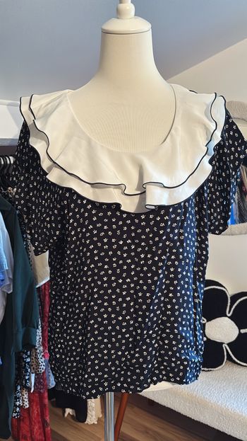 Tee shirt avec col Vicky Valère T40/42