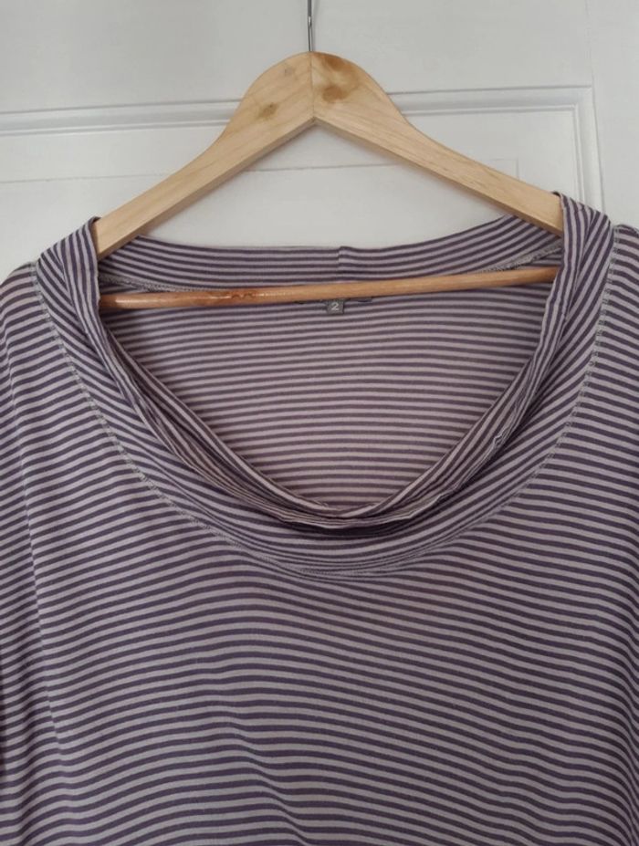 Haut fin rayé - photo numéro 3