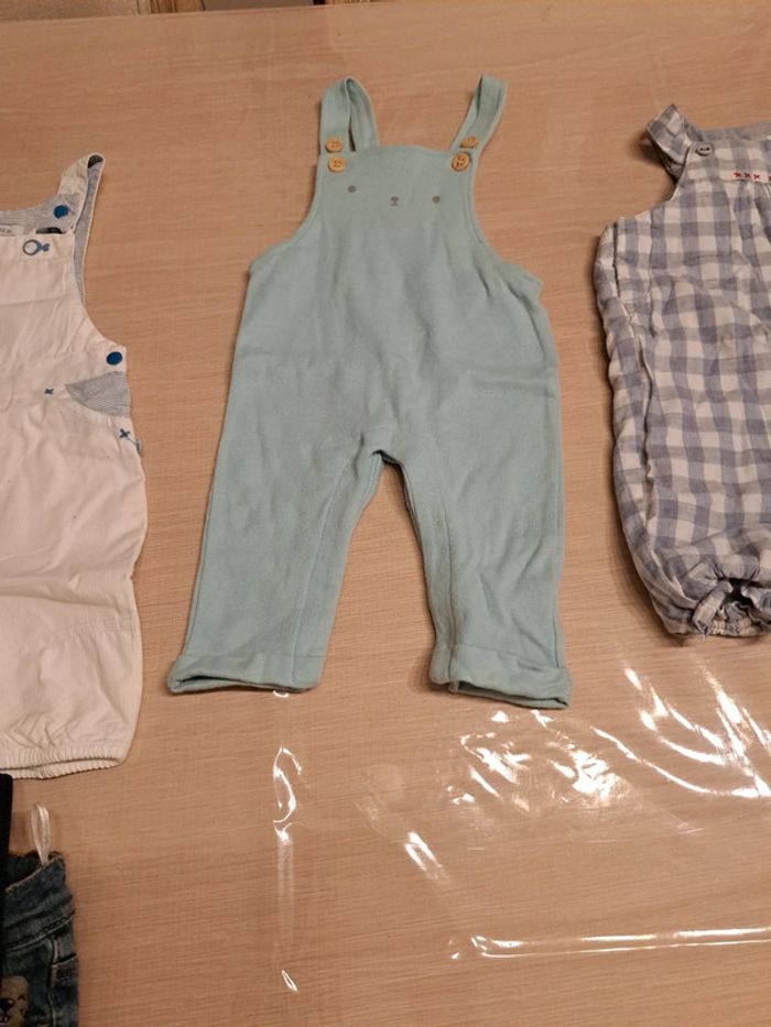 Lot de 7 salopettes garçon 3 mois - photo numéro 3