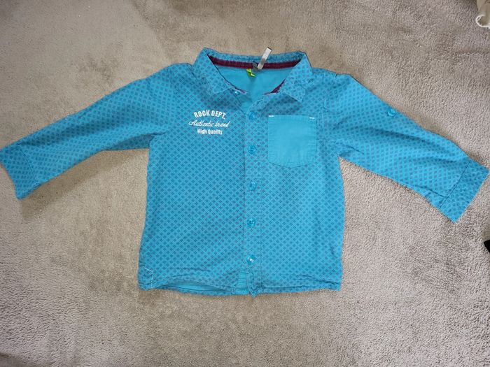 Chemise garçon 18 mois