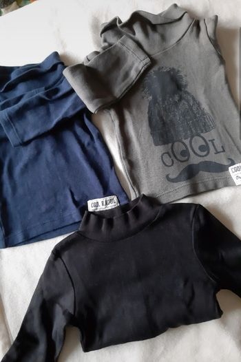 Lot de 3 sous pulls Cocoon 1M