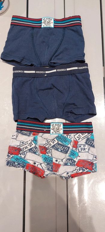 Lot de 2 caleçons absorba
