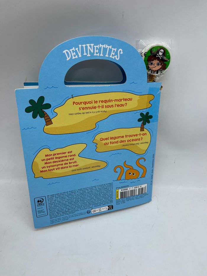 Livre d’activité Magazine Ma valise à jeux spécial  Pirate avec crayon Neuf - photo numéro 5