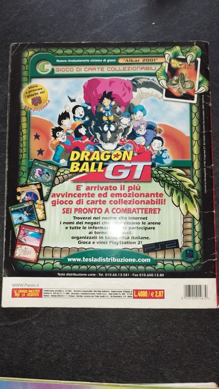 Album Complet Panini Dragon Ball GT Premium Collection Italy sticker - photo numéro 8
