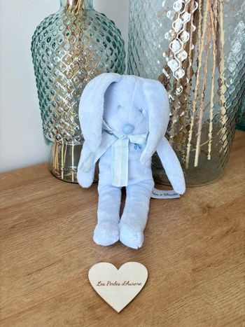 Lapin Augustin bleu ciel 