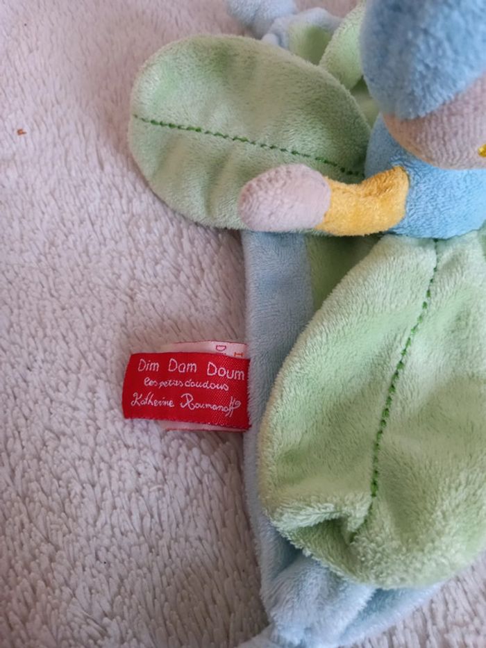 Doudou poupée fleur Kathetine Roumanoff - photo numéro 3