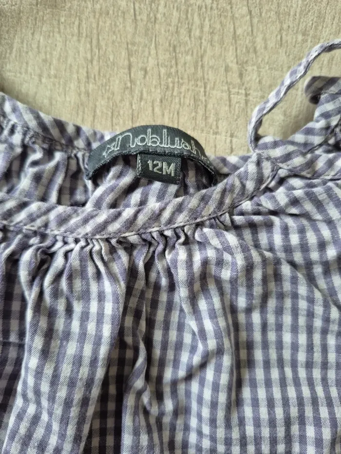 Blouse a carreaux - photo numéro 2