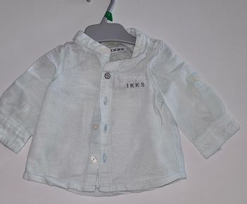 Chemise ML taille 3 mois neuve