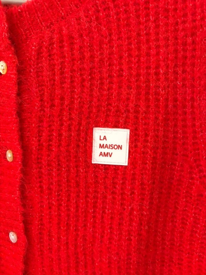 Gilet sans manches American Vintage East rouge / taille S - photo numéro 3