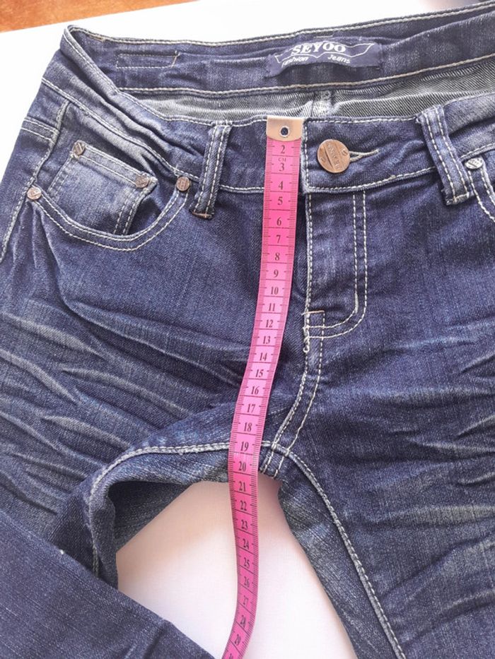 Jean taille basse Seyoo - photo numéro 8