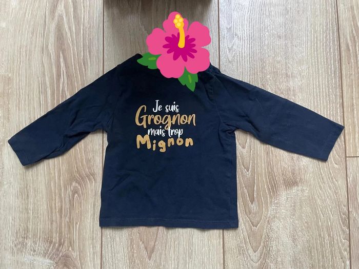 T-shirt 12mois Kiabi - photo numéro 2