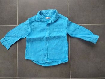 Chemise en lin DPAM 3 ans