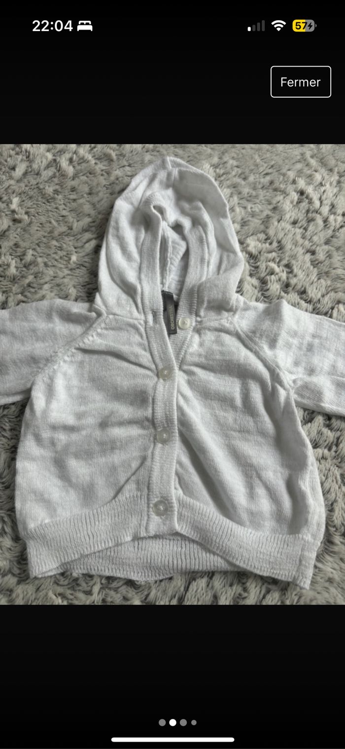 Gilet fin 1 mois - photo numéro 2