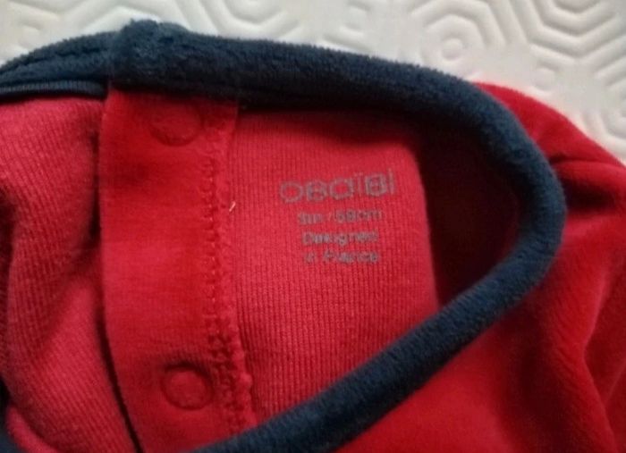 Tenue de Noël complète Obaïbi taille 3 mois - photo numéro 5