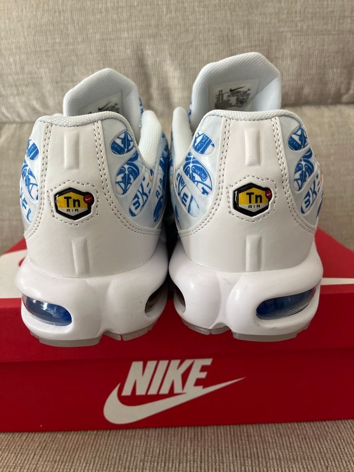 Tn Nike Lisboa blanc et bleu - photo numéro 4
