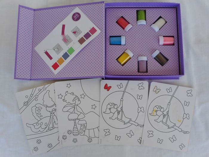 Mes tableaux à sabler "Miss Jolie Fée" - Oberthur - 6/9 ans - photo numéro 2