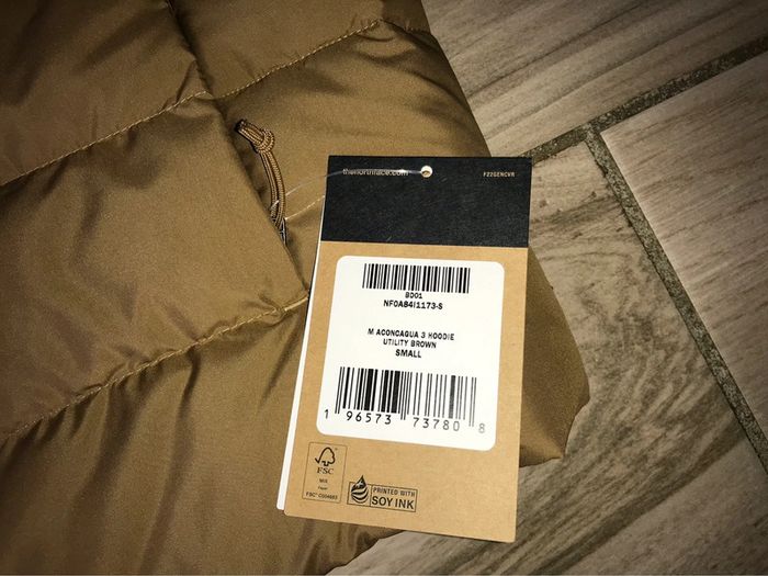 doudoune a capuche the north face S marron - photo numéro 4