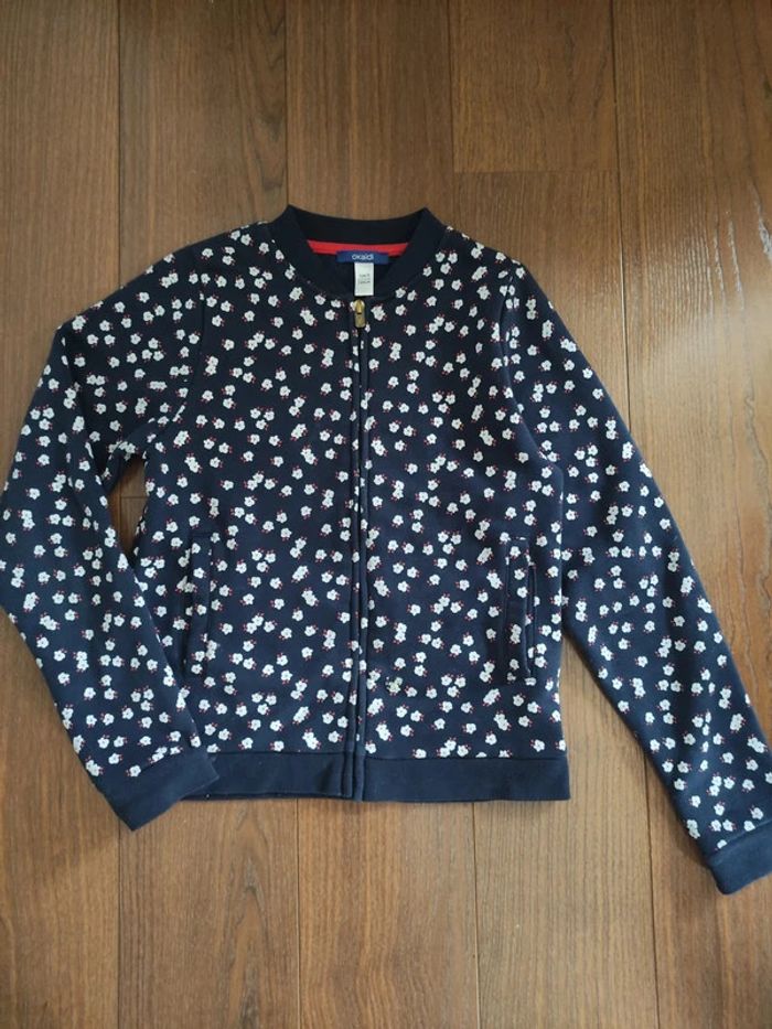 Gilet zippé Okaïdi 10 ans