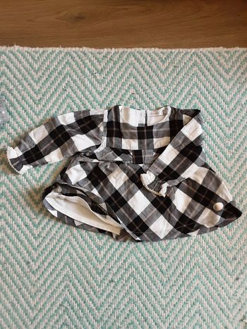 Chemise ecosse doublé hiver T. 6 mois