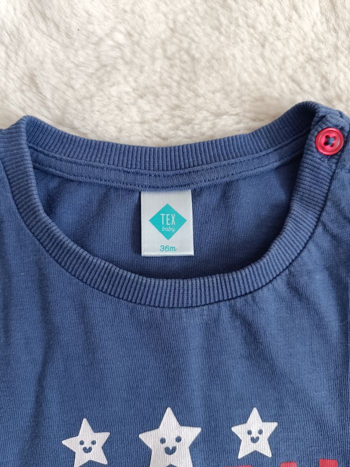 Tee shirt tex 3 ans - photo numéro 2