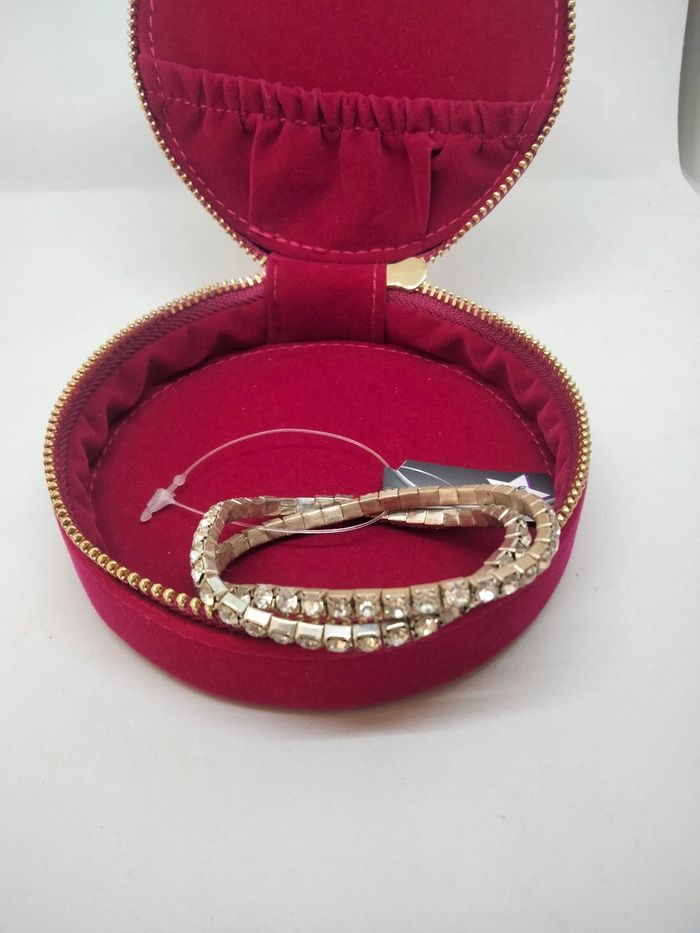 Lot de 2 bracelets strass - photo numéro 2