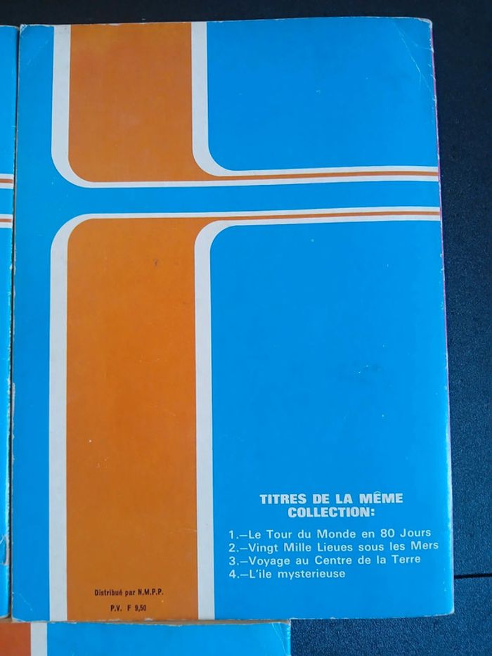 Lot de 3 bd Jules verne en bande dessinee 1,3,4 - photo numéro 8