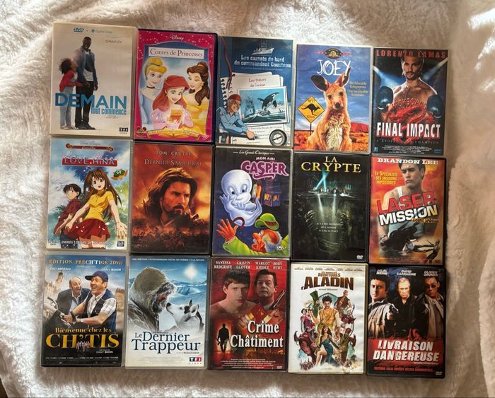 🎬 Lot de 28 DVD – Films, Séries & Dessins animés - photo numéro 3
