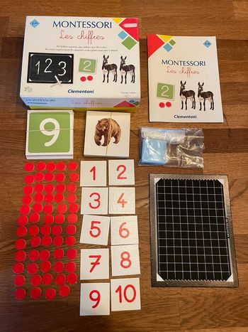 Coffret Montessori Les chiffres