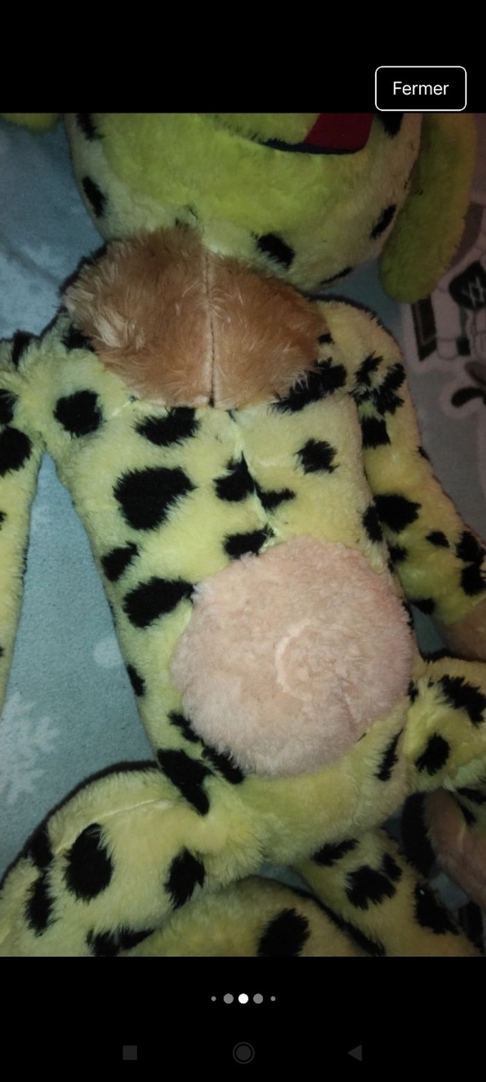 Très belle et grande peluche Marsupilami p4 - photo numéro 9