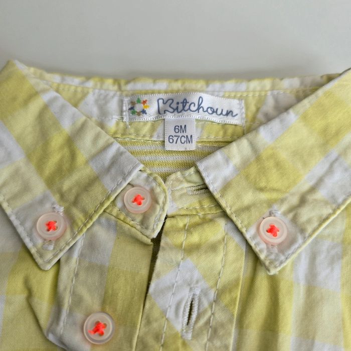 Chemise manches longues - kitchoun - 6 mois - photo numéro 3