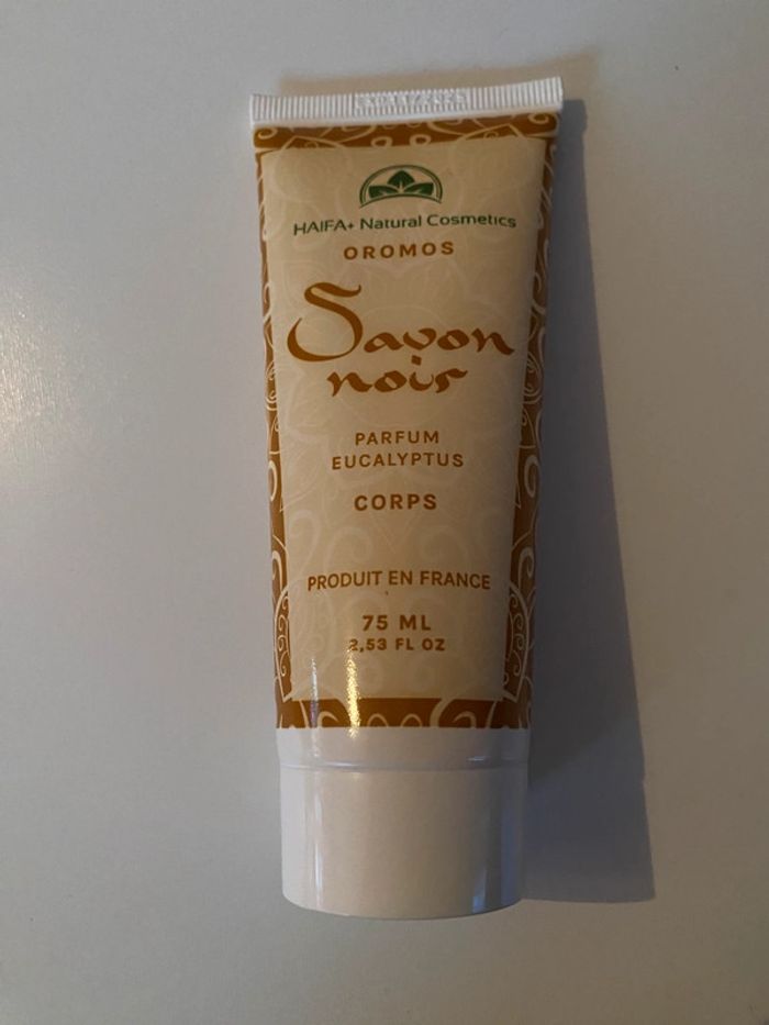 Savon noir parfum eucalyptus Haifa+ Natural Cosmetics