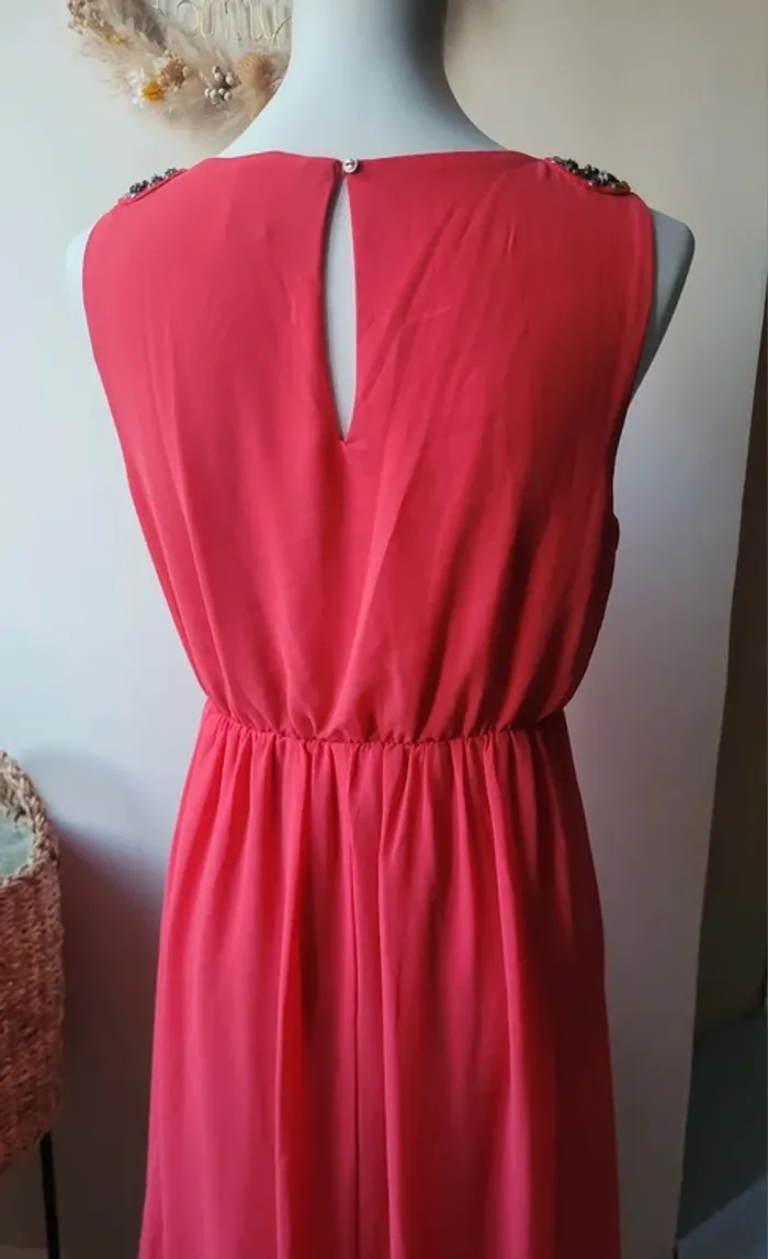 Robe d'été rose Vila Clothes Taille M - photo numéro 2