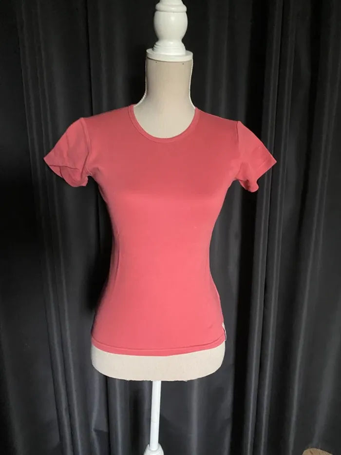 T-shirt de sport corail Domyos