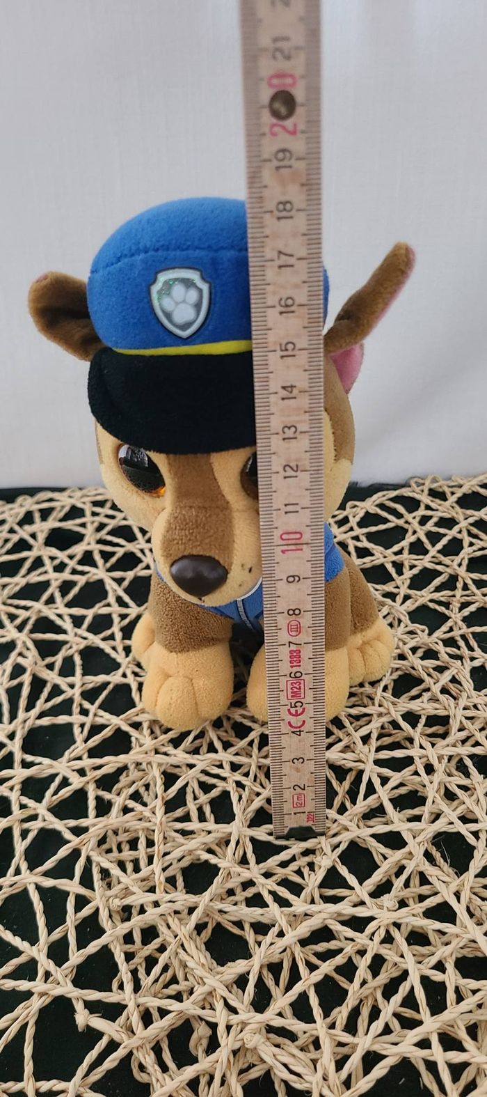 Peluche Chase Pat'patrouille 15 cm - photo numéro 3