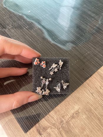 Lot boucle d’oreille en argent