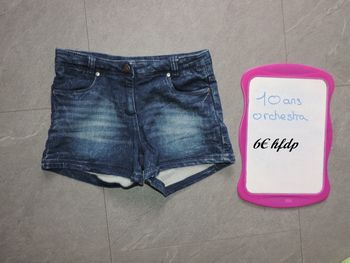 short orchestra taille 10 ans