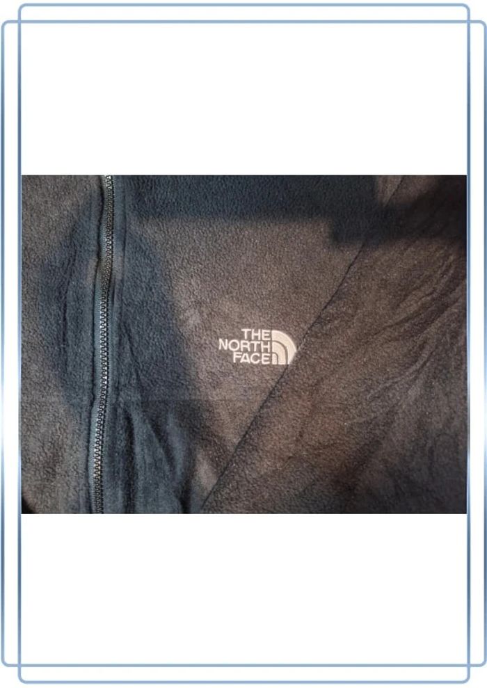 Polaire zippée the north face noir homme - taille M - photo numéro 4