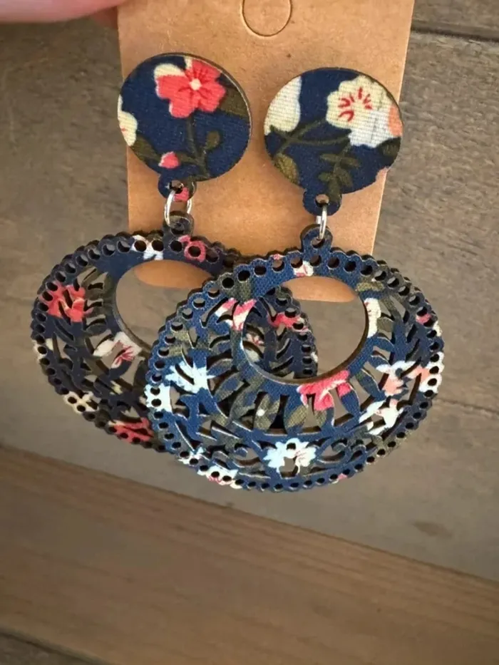 Boucle d’oreilles fantaisie