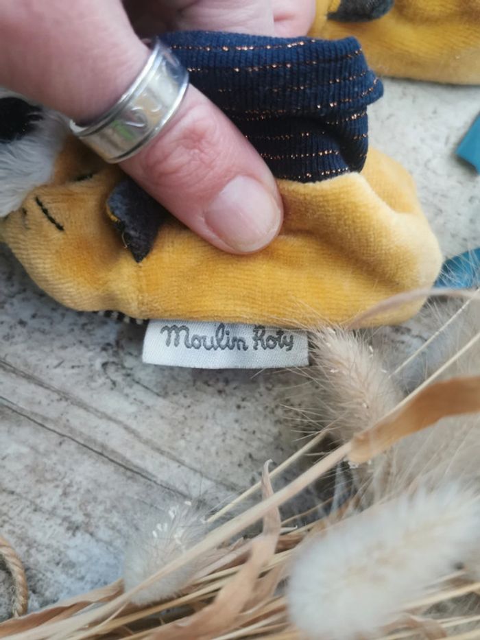 🌸Chausson bébé 0/6mois Moulin Roty - photo numéro 2