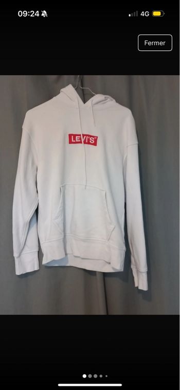 sweat à capuche Levis femme