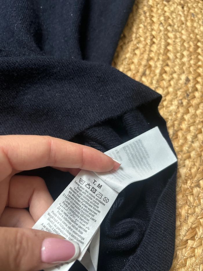 Pull bleu marine - photo numéro 4