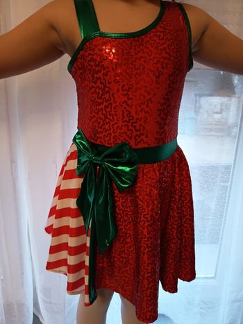 Tutu de Noël, tenue de danse de noël