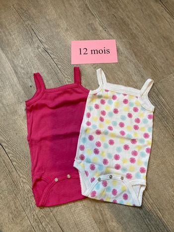 Lot 2 body 12 mois