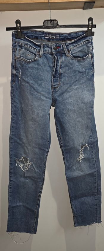 Jeans coton troué 36