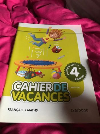 Cahier de vacances 4 ème primaire CE2 averbode